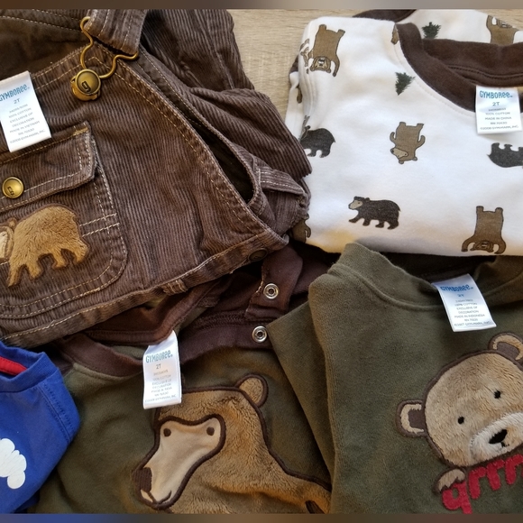 6 piece vintage bear bundle 2T - Picture 16 of 16